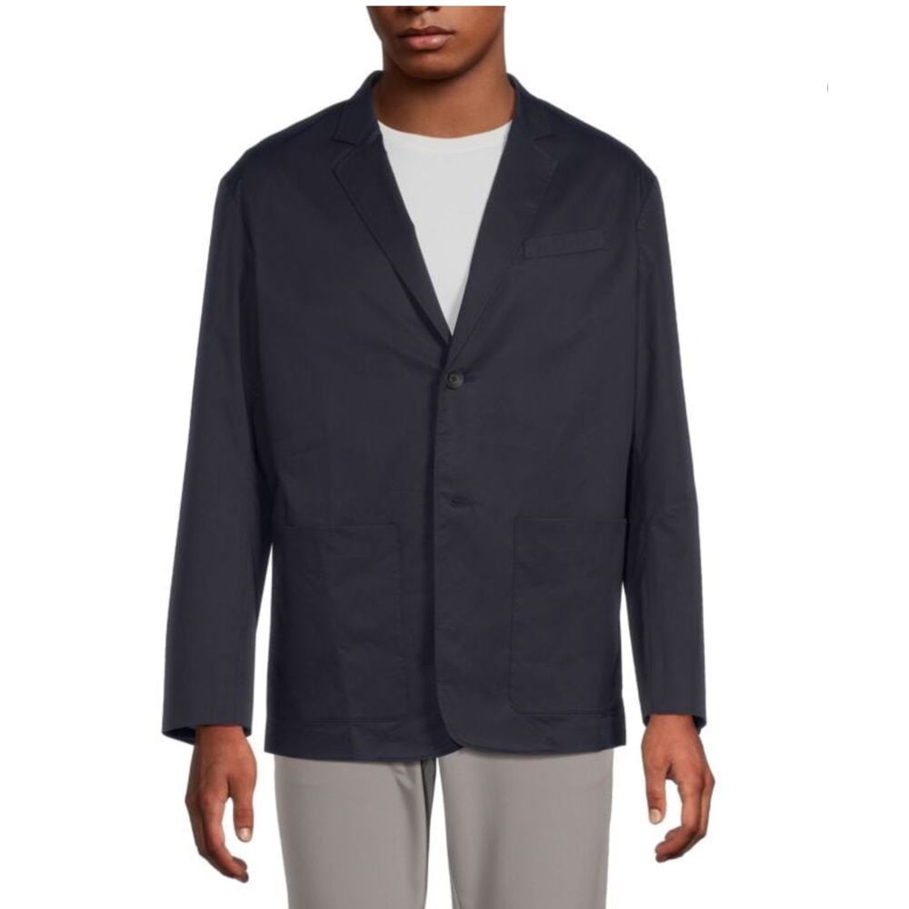Rag & Bone Men's Navy Solid Sport Coat | Size 34